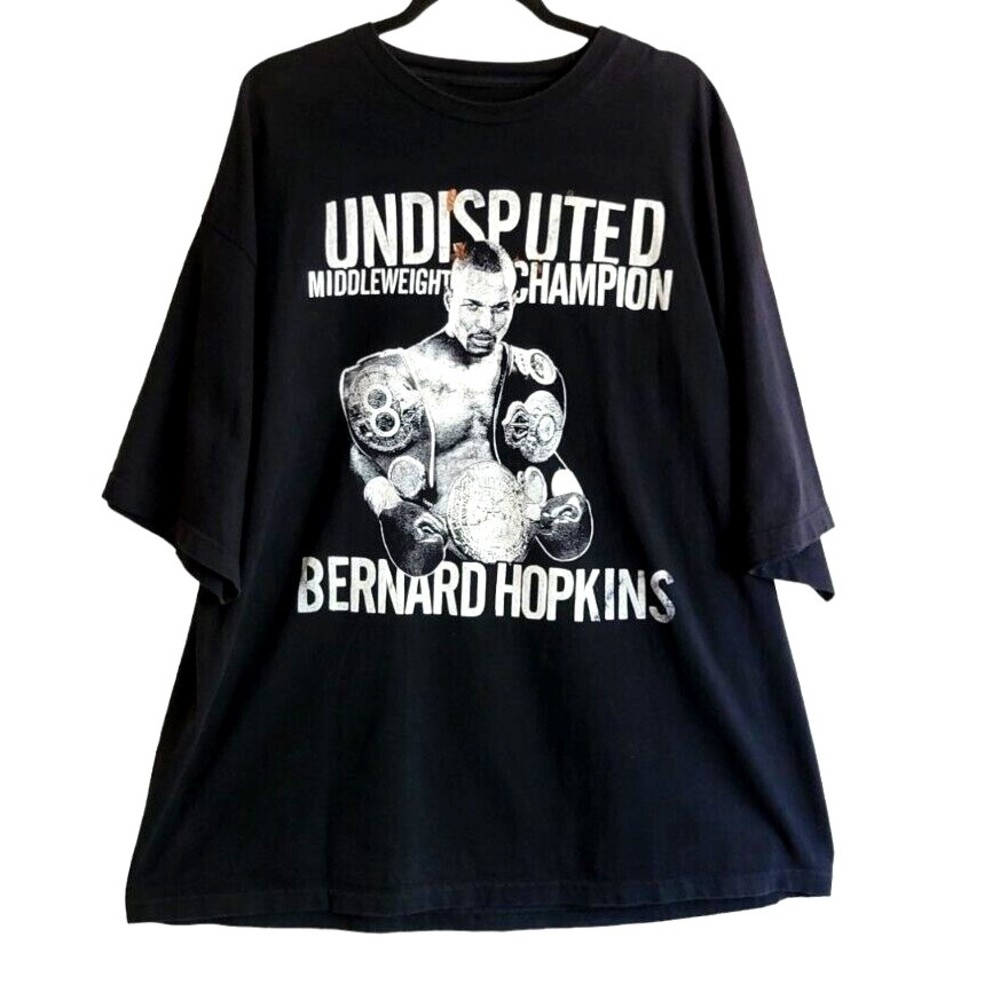 Bernard Hopkins T-Shirt Men’s 2XL Middleweight Champion Boxing 1995 Title